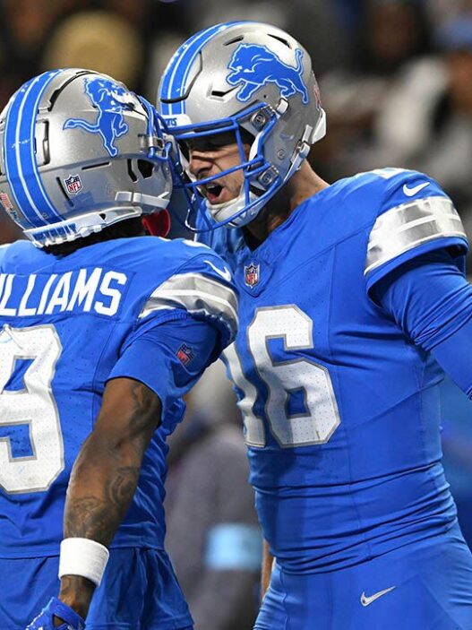 Lions pull off thrilling overtime win over Rams behind breakout game from Jameson Williams