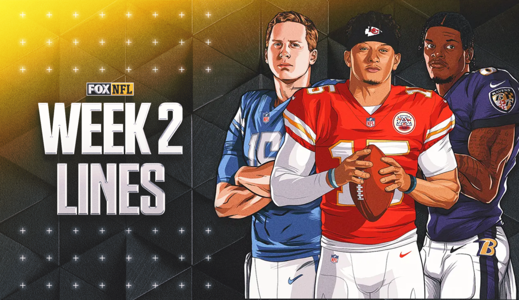 2024 NFL Week 2 odds, lines, spreads for all 16 games