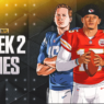 2024 NFL Week 2 odds, lines, spreads for all 16 games