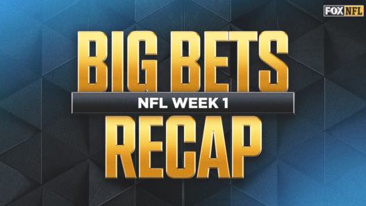 NFL Week 1 Big Bets Recap: Bettor wins 13k after wagering a dime on 5-leg parlay