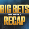 NFL Week 1 Big Bets Recap: Bettor wins 13k after wagering a dime on 5-leg parlay