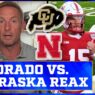 No. 23 Nebraska blows out Colorado in 28-10 win | Joel Klatt Show