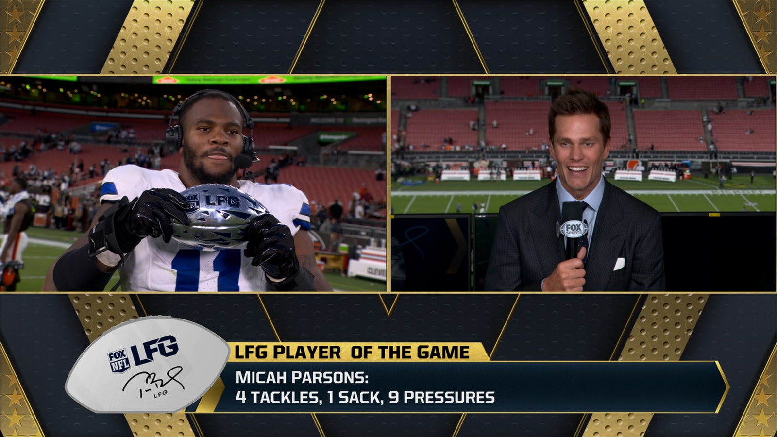 Tom Brady’s LFG Player of the Game: Cowboys LB Micah Parsons