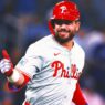 Phillies' Kyle Schwarber sets MLB record with 14th leadoff HR