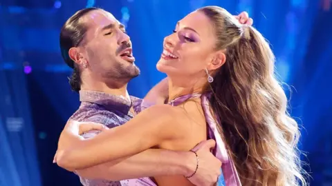 Graziano Di Prima dancing with TV star Zara McDermott in last year's series