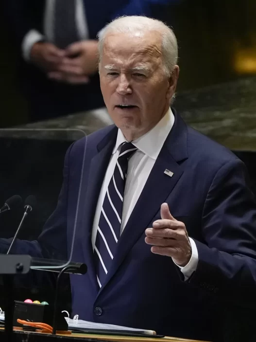 A weak and delusional Biden at the UN