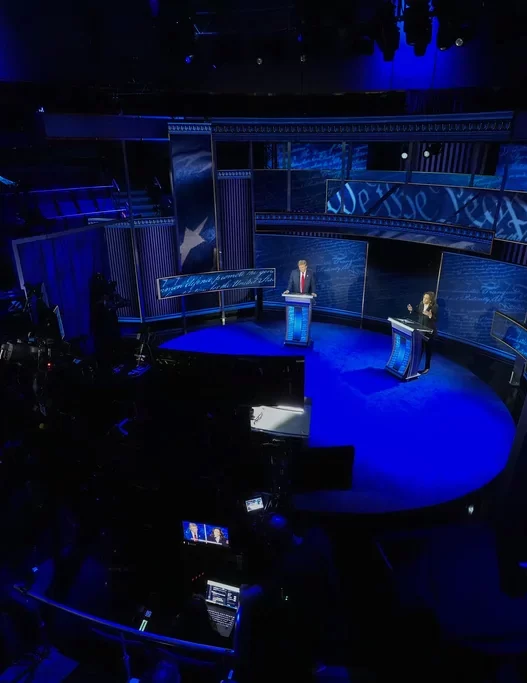 ABC News moderators debate for Harris