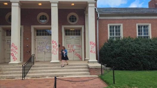 Anti-Israel Protesters at UNC Vandalize ROTC Building, Fraternity Brothers Clean Up After Them