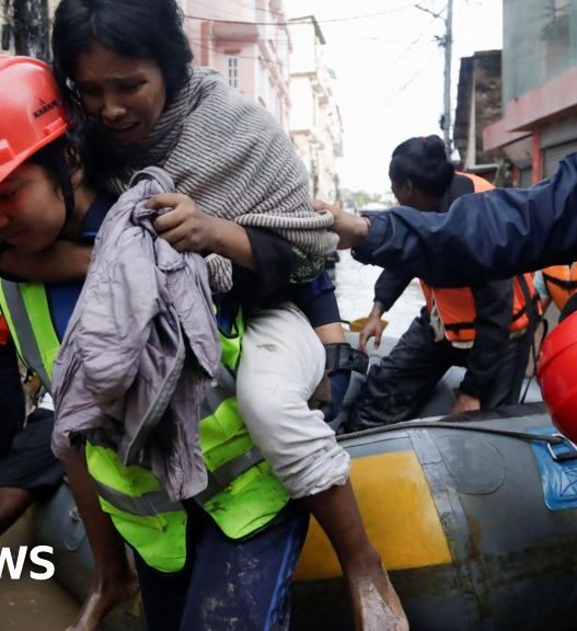 At least 100 dead and dozens missing after days of heavy rainfall