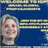 Columbia Students Target ‘War Criminal’ and ‘Israel Global Propagandist’ Hillary Clinton With Sit-In Protest