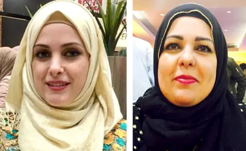 West Midlands Police/PA Raneem Oudeh (l) and her mother Khaola Saleem (r)