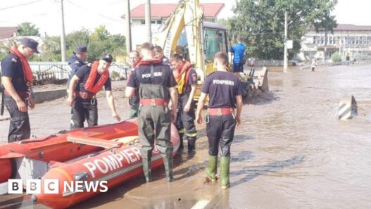 Four die in Romania as heavy rain sweeps through central Europe