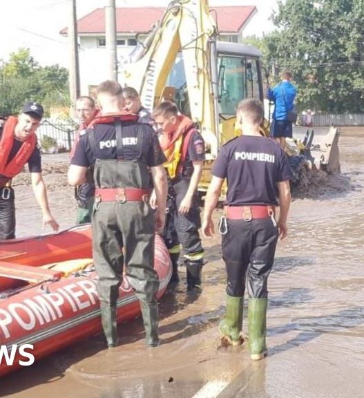 Four die in Romania as heavy rain sweeps through central Europe