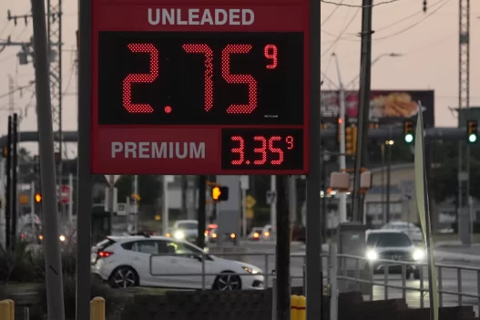 Gas prices: National average cost falls to under $3.30 per gallon