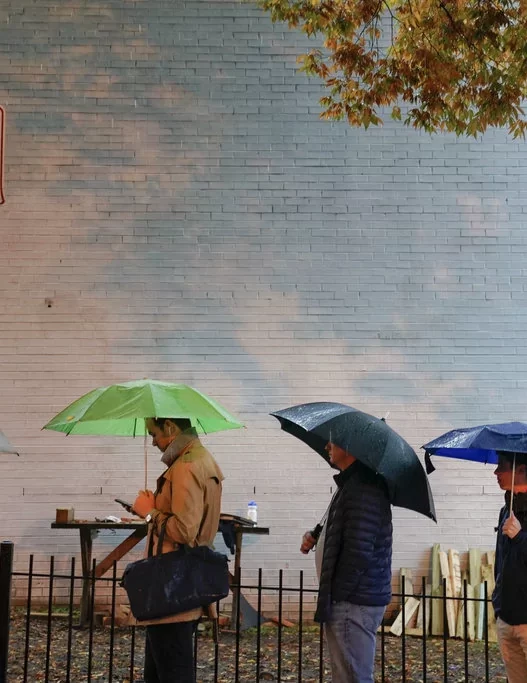 Group of unarmed civilians keep the peace at DC farmers market