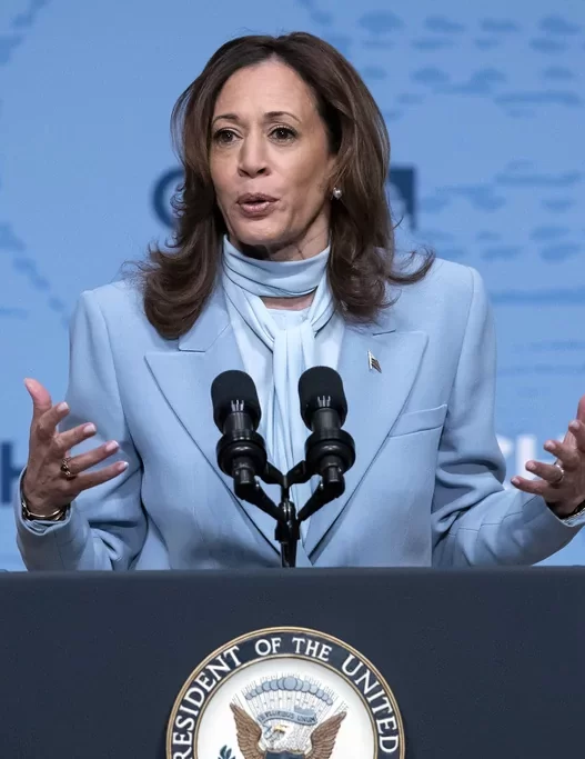 Harris affirms she has children after Huckabee Sanders quip