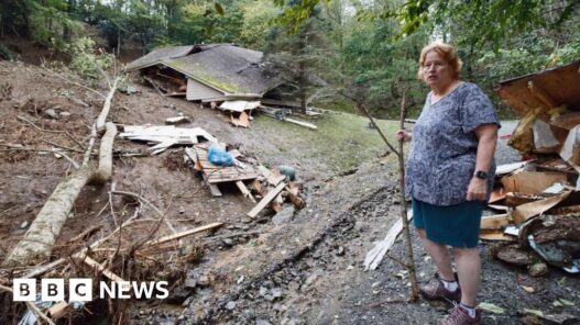 Hurricane Helene leaves 'biblical devastation' in North Carolina