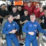 ISS welcomes crew of docked SpaceX capsule