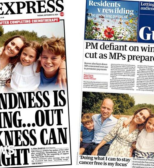 Kate's cancer recovery and winter fuel 'rebel MPs'