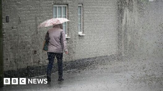 Met Office issues yellow warning for thundery rain