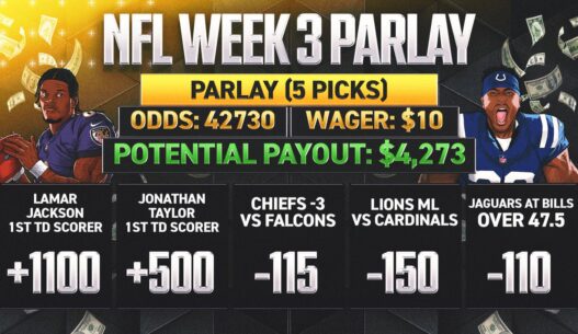 NFL Week 3 odds: 'Woulda, Coulda, Shoulda' parlay; five bets that would've won big