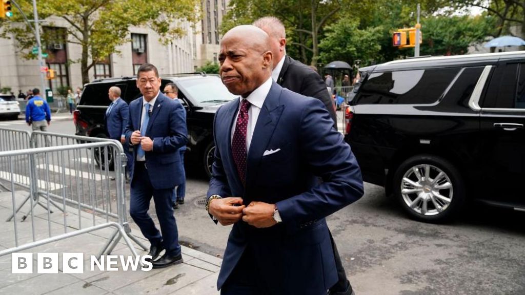 NYC Mayor Eric Adams pleads not guilty to bribery charges