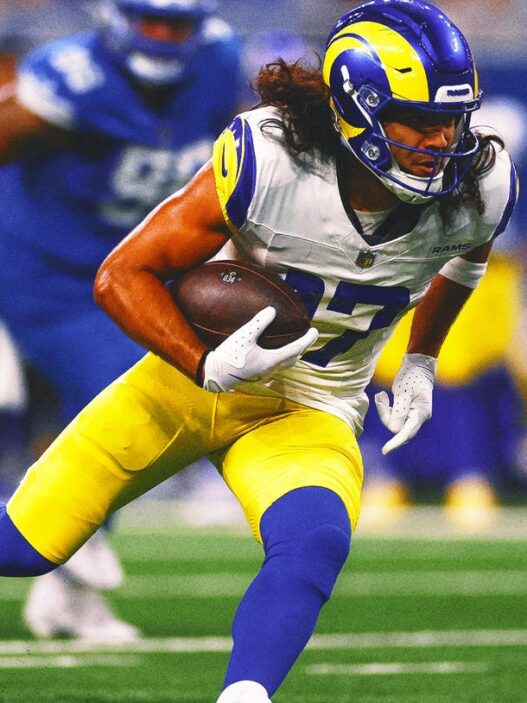 Rams WR Puka Nacua is headed to injured reserve with knee injury