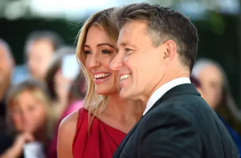 Getty Images Cat Deeley and Ben Shephard