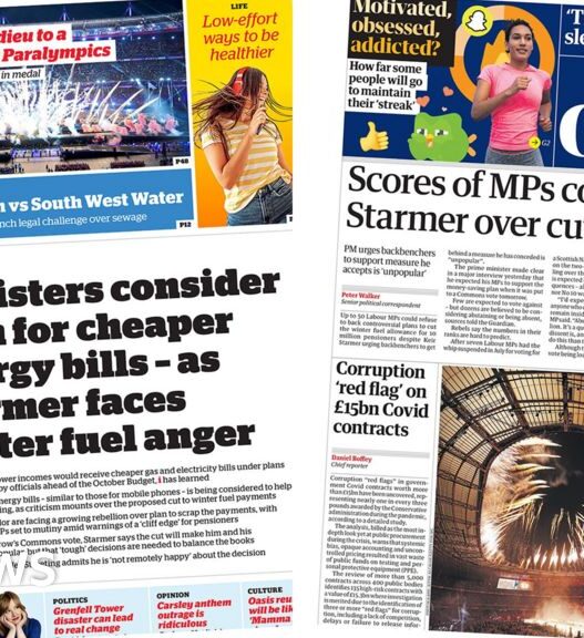 'Winter fuel anger' as 'scores of MPs could rebel'