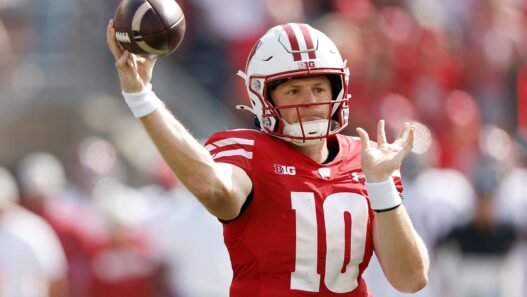 Wisconsin’s Tyler Van Dyke Ruled Out For Rest Of Season After Getting Knocked With Knee Injury Against Alabama: REPORT