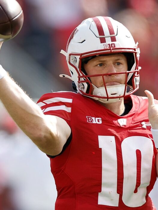 Wisconsin’s Tyler Van Dyke Ruled Out For Rest Of Season After Getting Knocked With Knee Injury Against Alabama: REPORT