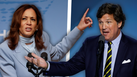 ‘She’s Purely A Media Creation’: Tucker Carlson Exposes How Terrible Kamala Really Is