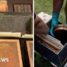 100-year-old time capsule unearths Bible and declaration of war