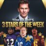 Tom Brady's 3 Stars of Week 4, including Lions' Jared Goff