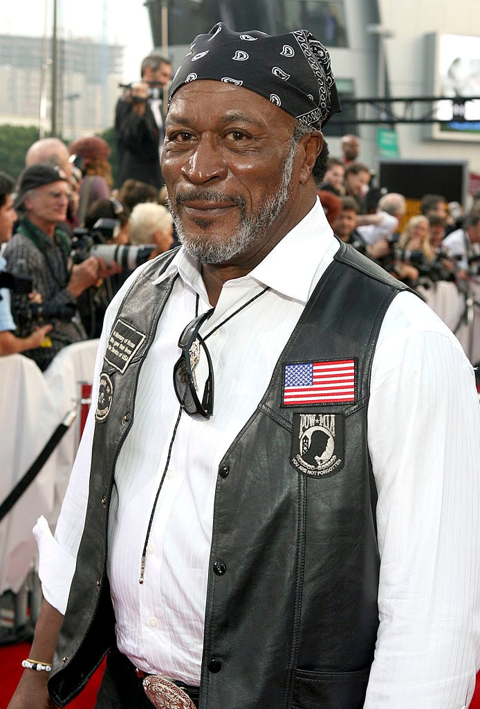 LOS ANGELES, CA - NOVEMBER 18: Actor John Amos arrives at the 2007 American Music Awards held at the Nokia Theatre L.A. LIVE on November 18, 2007 in Los Angeles, California. (Photo by Frazer Harrison/AMA/Getty Images for AMA)