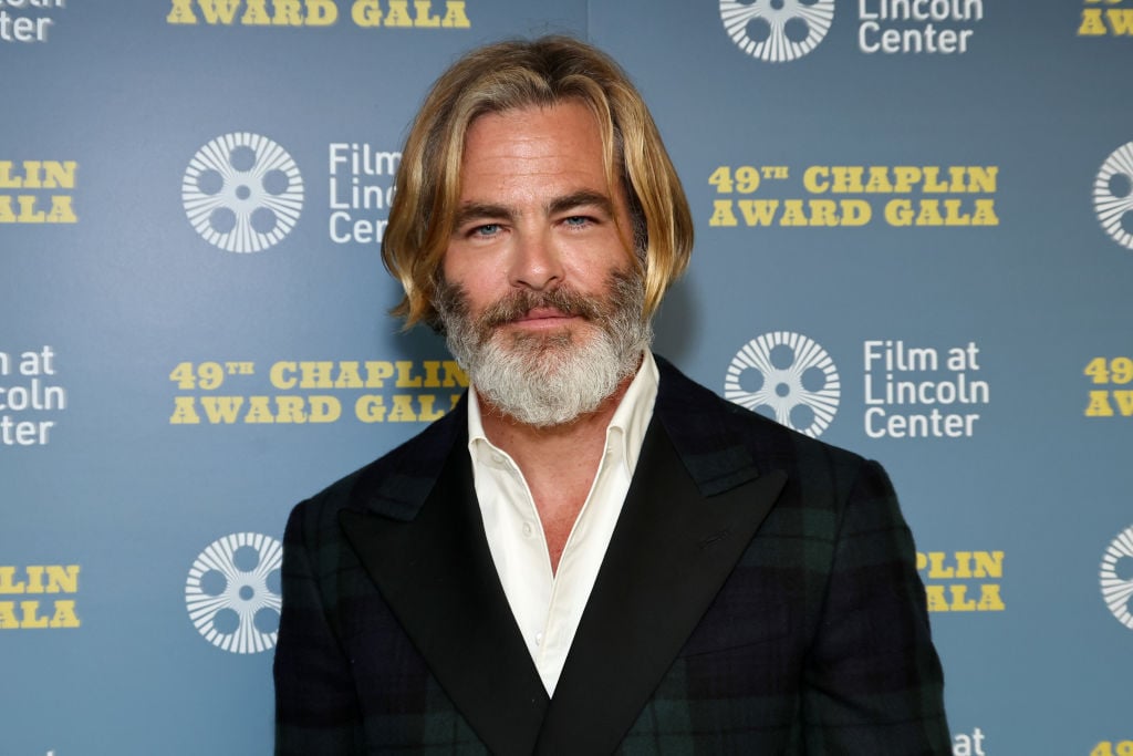 NEW YORK, NEW YORK - APRIL 29: Chris Pine attends the 49th Chaplin Award Honoring Jeff Bridges at Lincoln Center on April 29, 2024 in New York City. (Photo by Jamie McCarthy/Getty Images)