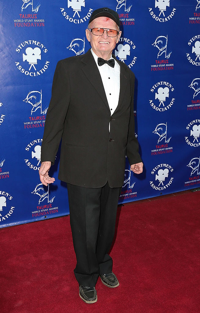 UNIVERSAL CITY, CA - SEPTEMBER 14: Stuntman Bob Yerkes attends the Stuntmen's Association of Motion Pictures 52nd Annual Awards Dinner to benefit the Taurus World Stunt Awards Foundation at the Hilton Universal City on September 14, 2013 in Universal City, California. (Photo by David Livingston/Getty Images)