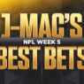 2024 NFL Week 5 Best Bets: Take Jets, Jaguars, Steelers to cover