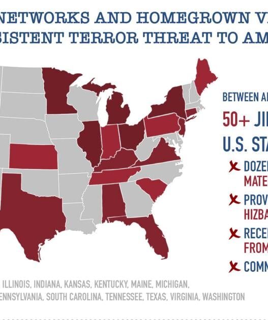 Report: More than 50 jihadist cases in 29 states show 'persistent terror threat' | National