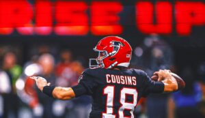 Kirk Cousins, one of Tom Brady’s 3 Stars of Week 5, cements spot as Falcons' QB1