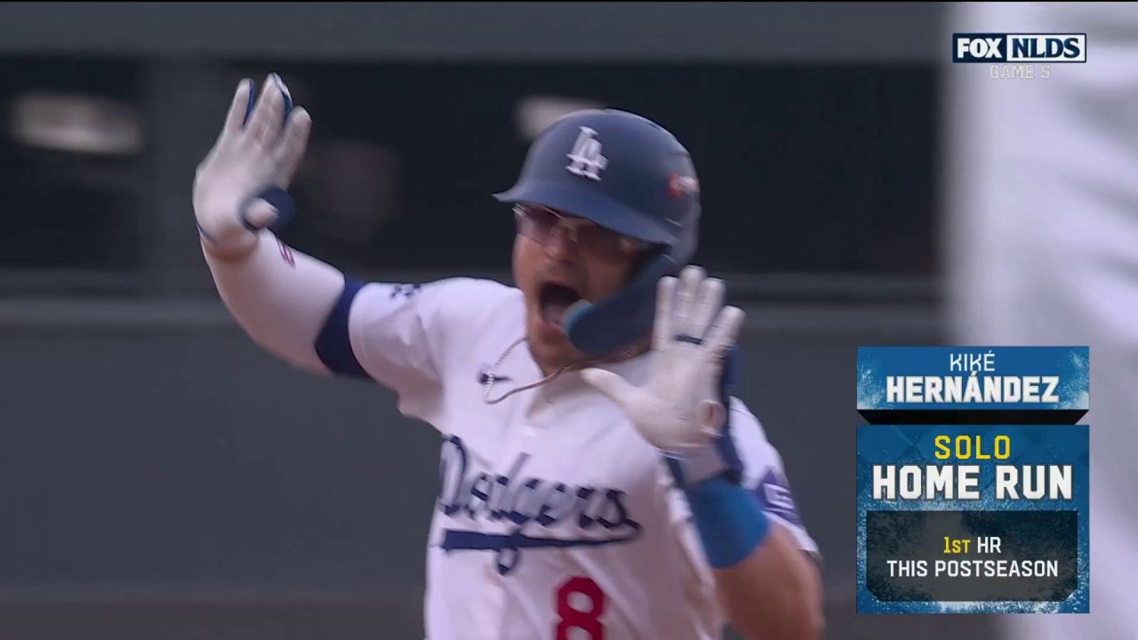 Dodgers' Kiké Hernández BLASTS a solo home run