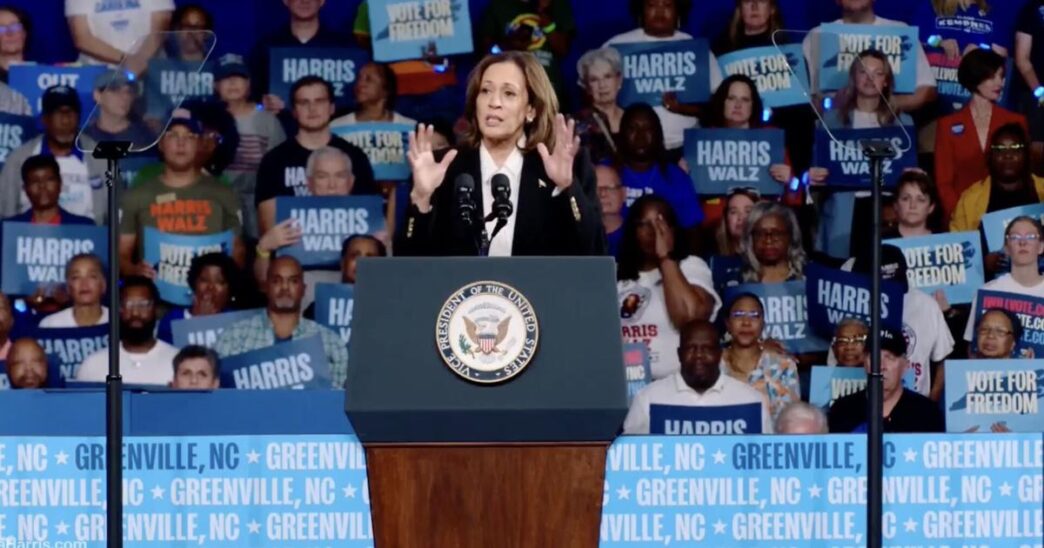 Unlike Obama, Harris stays away from race, gender in campaign rally | North Carolina