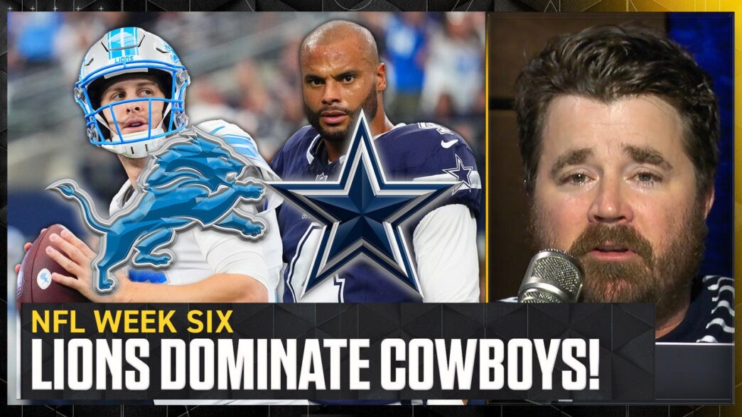 Jared Goff, Detroit Lions DISMANTLE Dak Prescott, Dallas Cowboys | NFL on FOX Pod