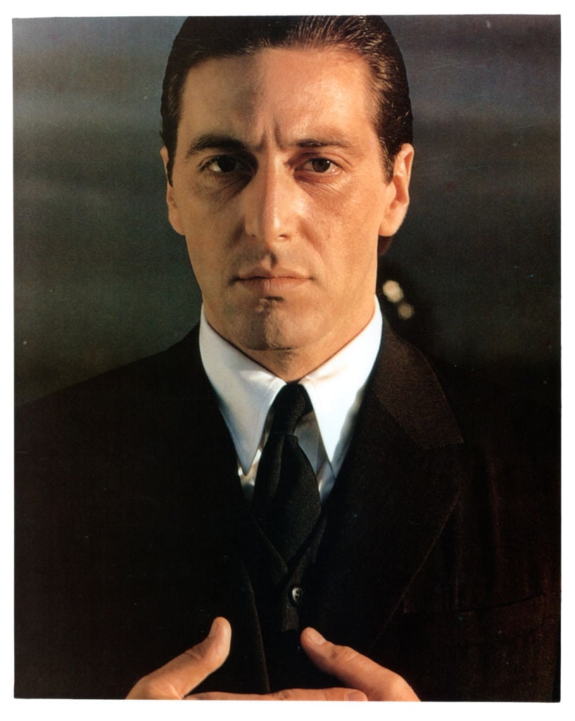 Al Pacino in a scene from the film 'The Godfather: Part II', 1974. (Photo by Paramount/Getty Images)