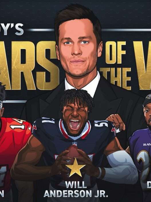 Tom Brady's 3 Stars of Week 6, including Ravens' Derrick Henry