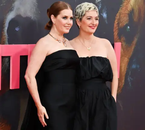 Getty Images Amy Adams and Marielle Heller attend the Headline Gala screening of "Nightbitch" during the 68th BFI London Film Festival at The Royal Festival Hall on October 16, 2024 in London, England