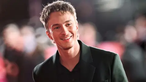 Getty Images Drew Starkey attends the "Queer" special presentation during the 68th BFI London Film Festival at The Royal Festival Hall on October 17, 2024 in London, England