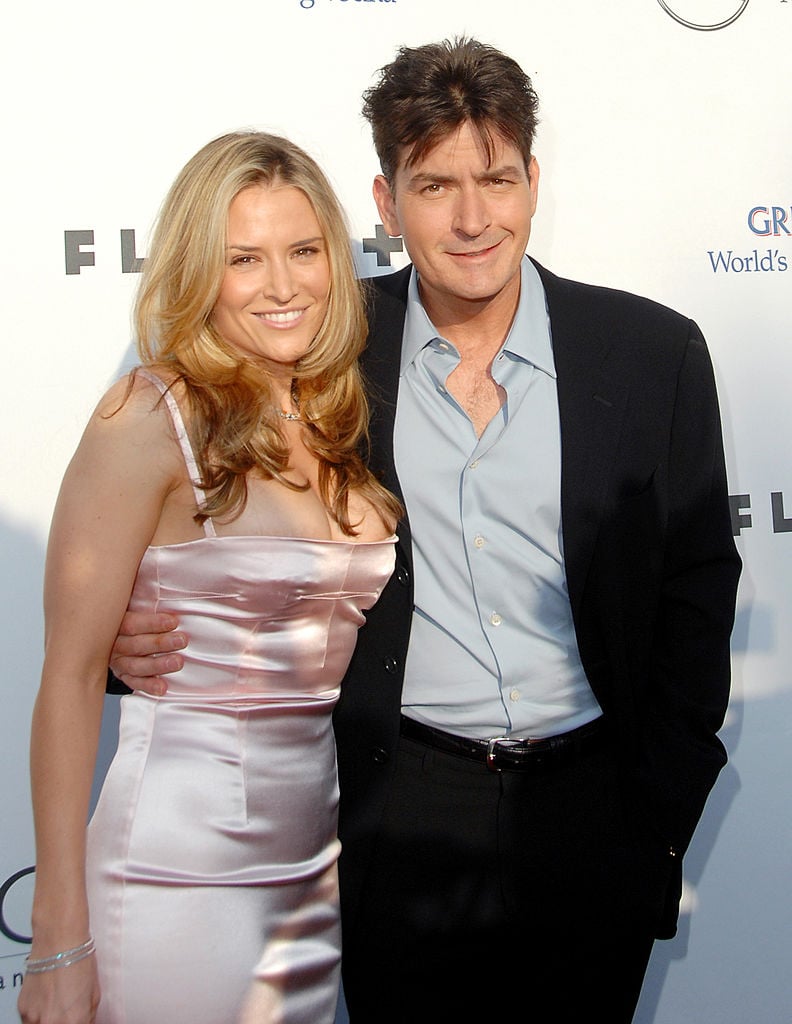 Brooke Mueller and Charlie Sheen (Photo by Jon Kopaloff/FilmMagic) Getty Images