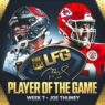 Tom Brady's LFG Player of the Game for Week 7: Chiefs OL Joe Thuney