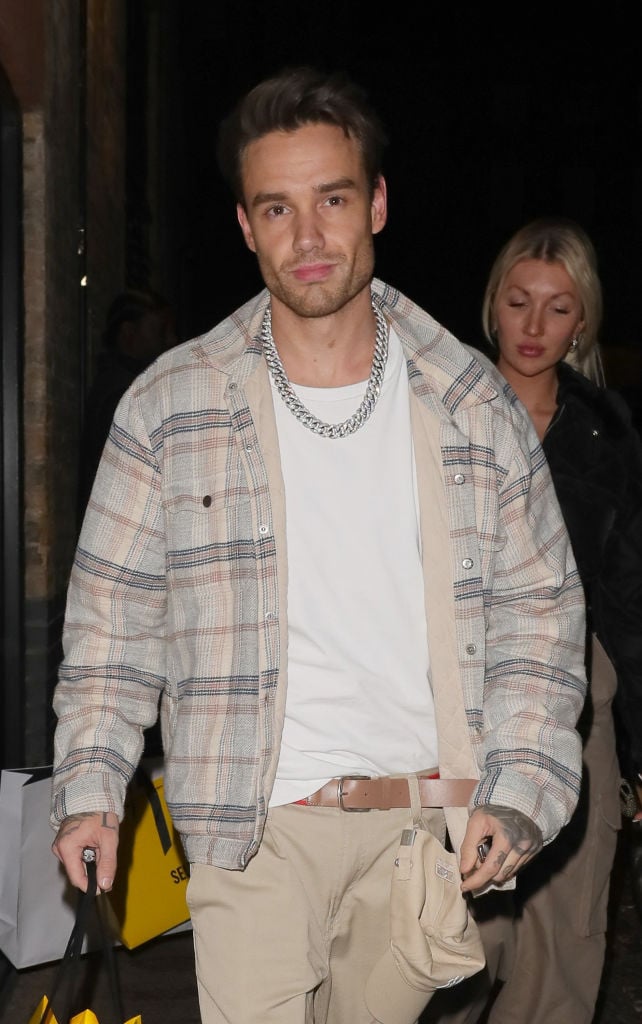 LONDON, UNITED KINGDOM - FEBRUARY 23: Liam Payne is seen leaving Chiltern Firehouse on February 23, 2023 in London, United Kingdom. (Photo by MEGA/GC Images) Getty Images